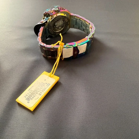 Invicta Multicolor Watch with Black Dial